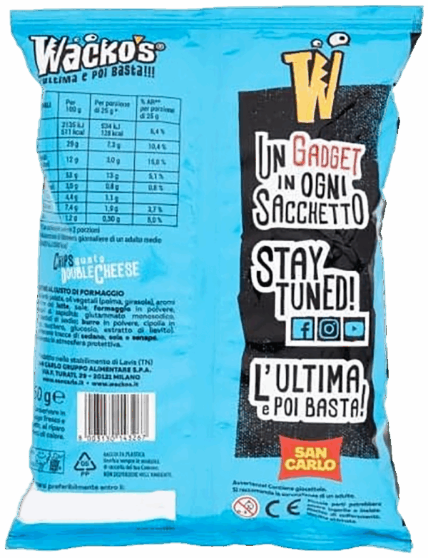 San Carlo Wacko's Saette Gusto Cheese 70g - immagine 2