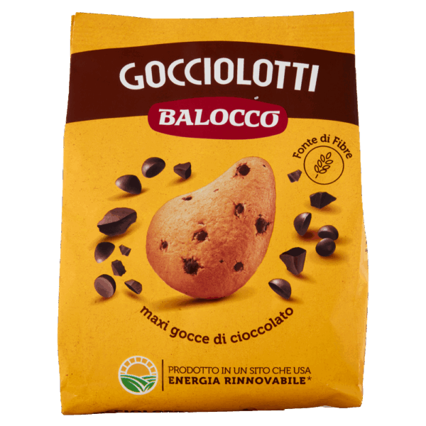 Balocco Biscotti Gocciolotti Frollini con Gocce di Cioccolato 700g