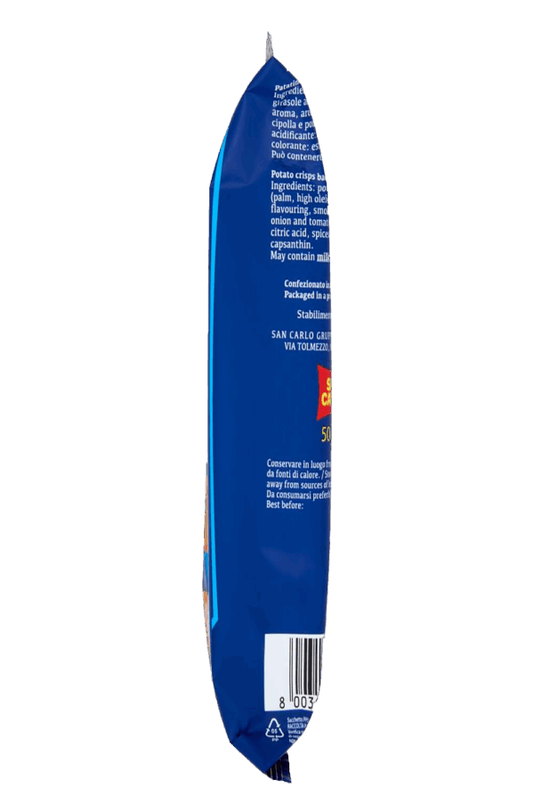 San Carlo Highlander BBQ Patatine Gusto Barbecue 70g