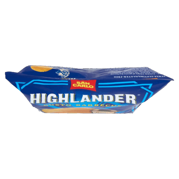 San Carlo Highlander BBQ Patatine Gusto Barbecue 70g