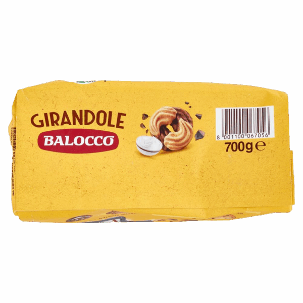 Balocco Biscotti Girandole Frollini con Panna e Cioccolato 700g