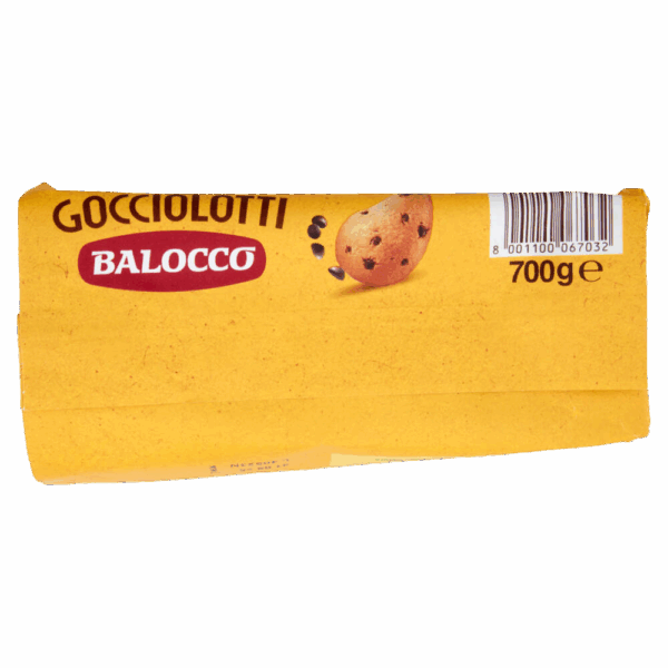 Balocco Biscotti Gocciolotti Frollini con Gocce di Cioccolato 700g