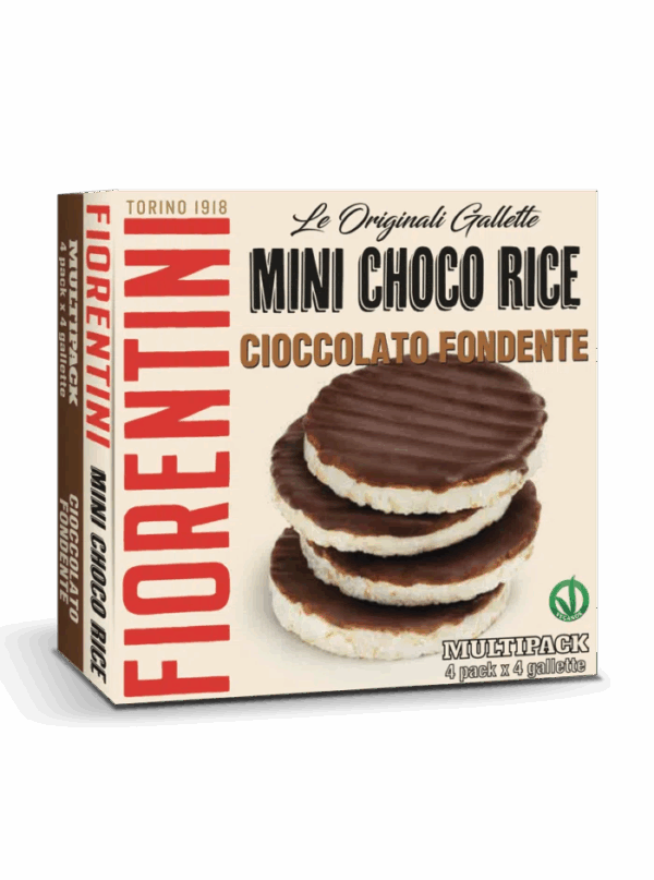 Fiorentini Mini Choco Rice Cioccolato Fondente 4x16g