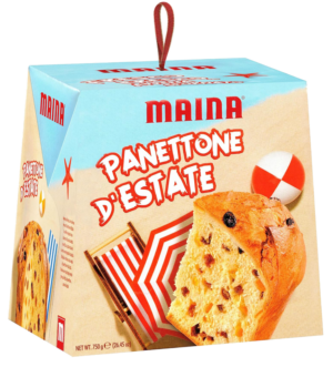 Maina Panettone d’Estate con Canditi e Uvetta 750 g