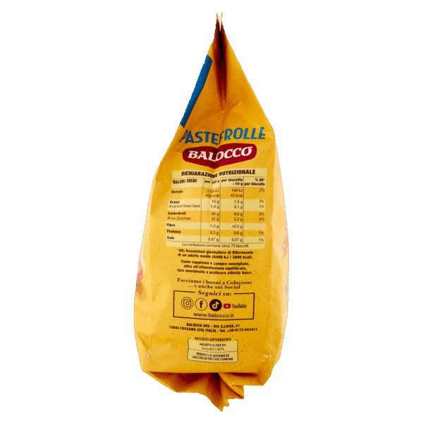 Balocco Biscotti Pastefrolle Frollini Classici con Uova Fresche 700g