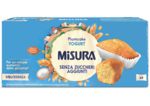 Misura Dolcesenza Plumcake allo Yogurt Senza Zuccheri Aggiunti 190g