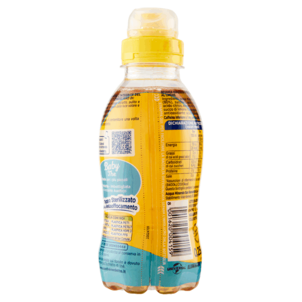 San Benedetto Baby The Limone Deteinato 250ml retro