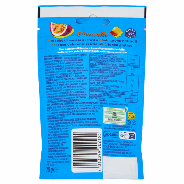 Dietorelle Sour Tropical Box 20x30g - immagine 3