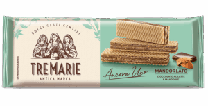 Tre Marie Ancora Uno Wafer Crema Cioccolato al Latte e Mandorle 140g