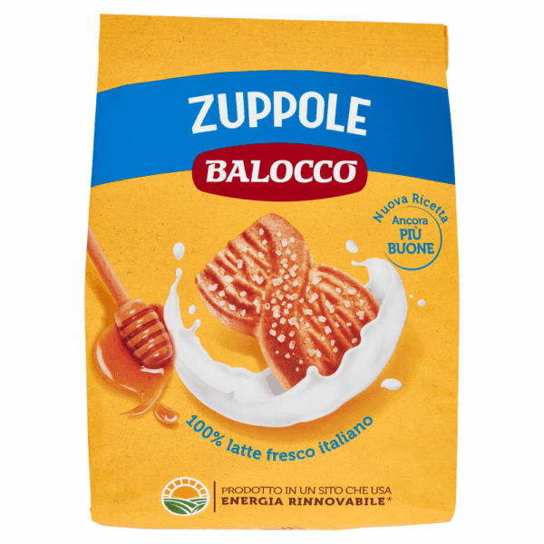 Balocco Biscotti Zuppole Frollini Classici con Latte Fresco 700g
