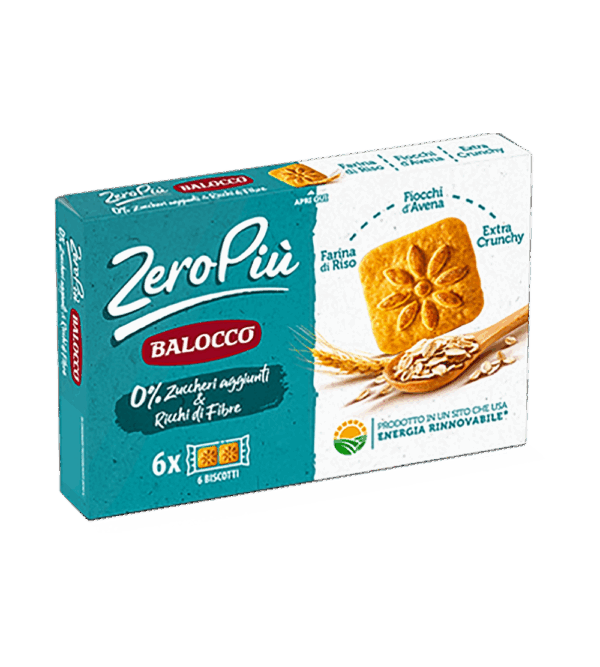 Balocco Zeropiù Frollini con Fiocchi di Avena e Farina di Riso 230g