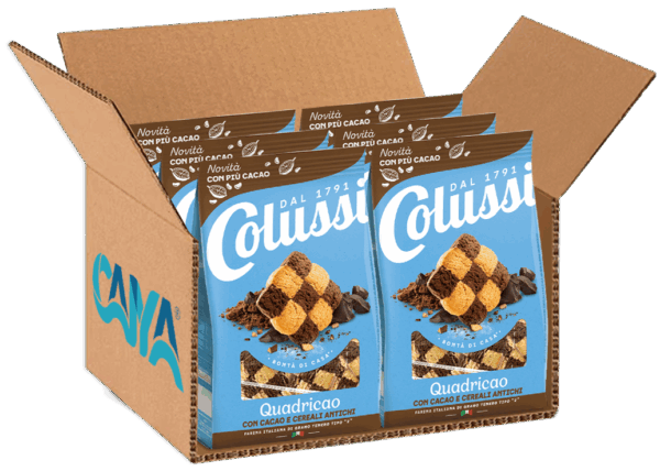 Colussi Quadricao Biscotti con Cacao e Cereali 450g - immagine 2