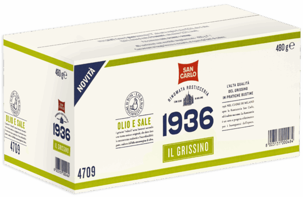 San Carlo Grissino Olio e Sale Box 480g
