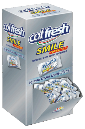 Colfresh Smile Chewing Gum Box 200x2,8g