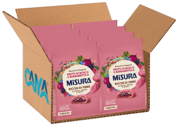 Misura Fibrextra Biscotti Integrali con Frutti di Bosco e Barbabietola 260g - immagine 7