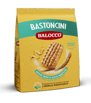 Balocco Biscotti Bastoncini Frollini Classici Con Nota di Limone Senza Latte e Uova Aggiunti 700g