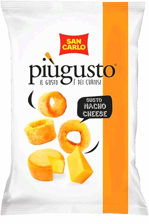San Carlo Nacho Cheese Gusto Pomodoro e Formaggio 45g