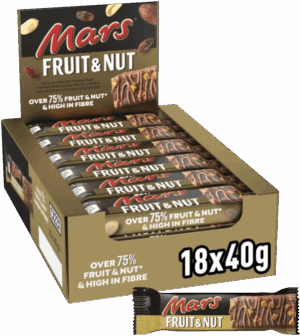 Mars Fruit e Nut Barrette Box 18x40g