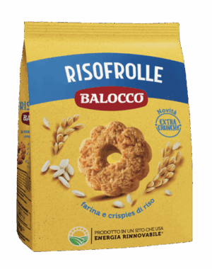 Balocco Biscotti Risofrolle Frollini Classici con Farina e Crispies di Riso 700g