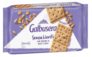 Galbusera Cracker Senza Lieviti con Farine di Mais e Orzo 300g