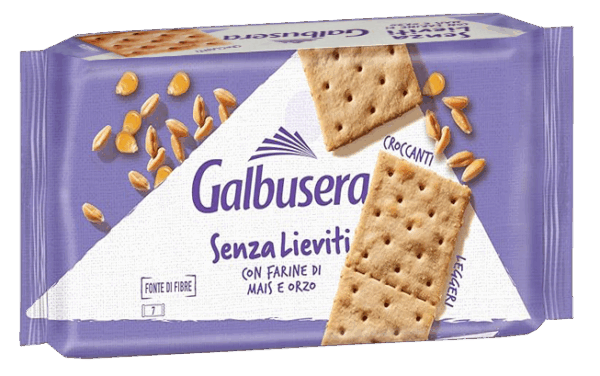 Galbusera Cracker Senza Lieviti con Farine di Mais e Orzo 300g