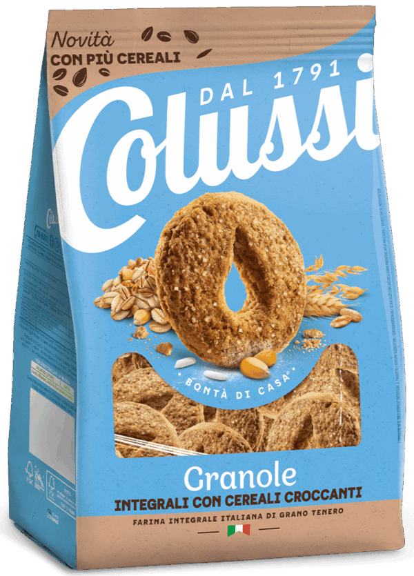 Colussi Granole Biscotti Integrali con Cereali 500g