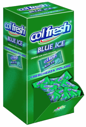 Colfresh Blue Ice Chewing Gum Box 200x2,8g