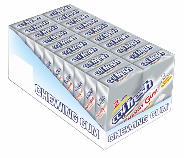 Colfresh Red Energy Gum con Guaranà Box 20x24g