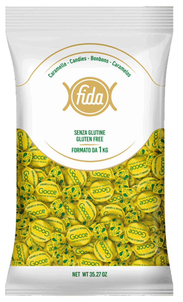 Fida Gocce Limoni di Sicilia Senza Glutine 1kg