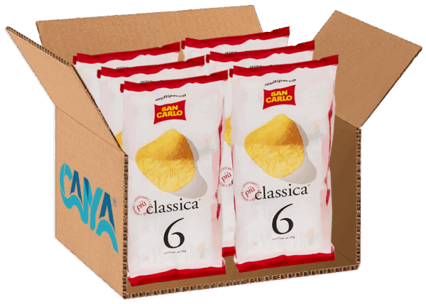 San Carlo Classica Patatine Formato Multipack 6x25g, 150g - immagine 7