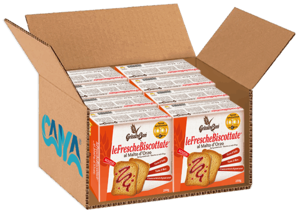 GrissinBon Fette Biscottate al Malto D'Orzo FrescheBiscottate 250g box