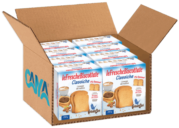 GrissinBon Fette Biscottate Classiche FrescheBiscottate 250g box