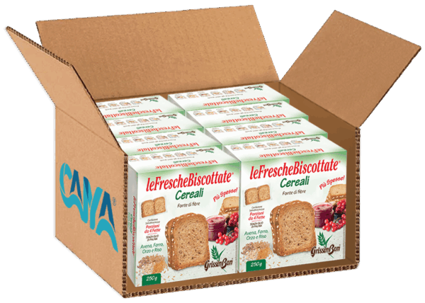 GrissinBon Fette Biscottate Cereali FrescheBiscottate 250g box