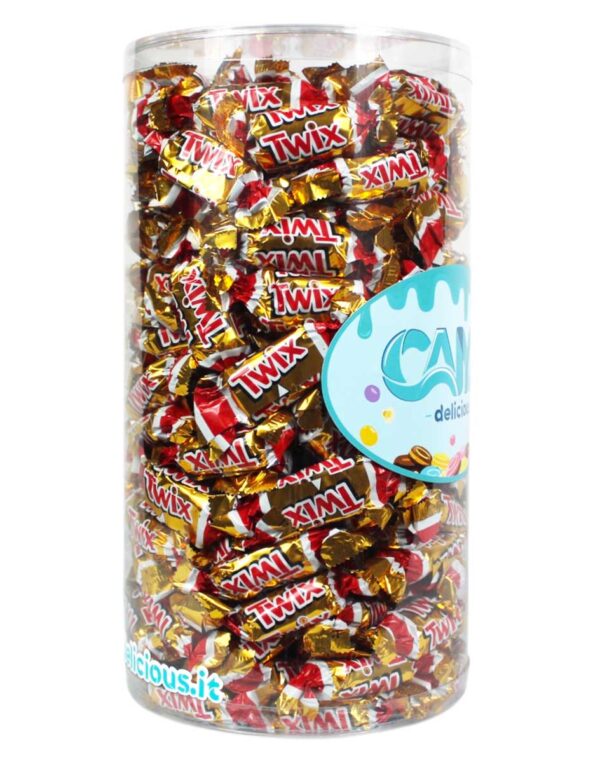 Cilindro Miniatures con Twix con Biscotto e Mou 2kg - immagine 3