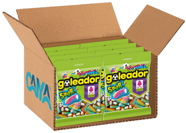 Goleador Tunnel Sour gusto Frutta 160g - immagine 6
