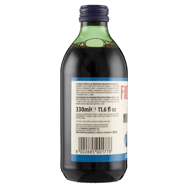 Fiorentini Succo di Mirtillo 100% Concentrato 330ml - immagine 4