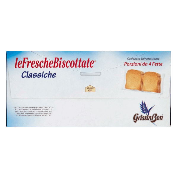 GrissinBon Fette Biscottate Classiche FrescheBiscottate 250g