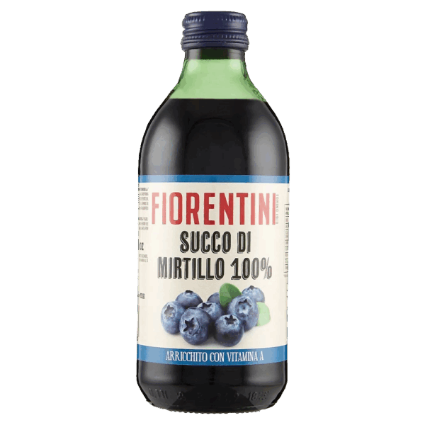 Fiorentini Succo di Mirtillo 100% Concentrato 330ml