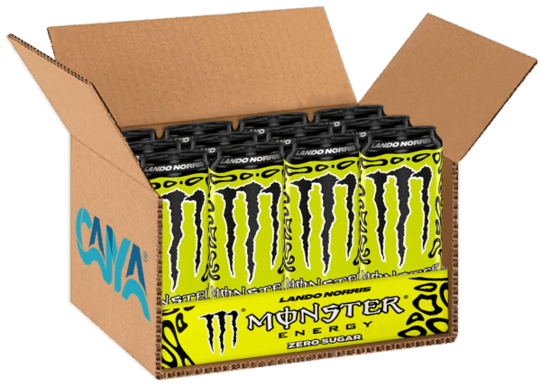Monster Energy Lando Norris Zero Zuccheri 500ml box