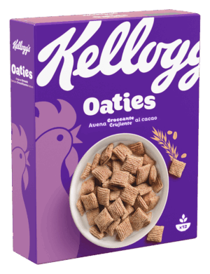 Kellogg's Oaties Cereali di Avena Integrale al Cacao 360g