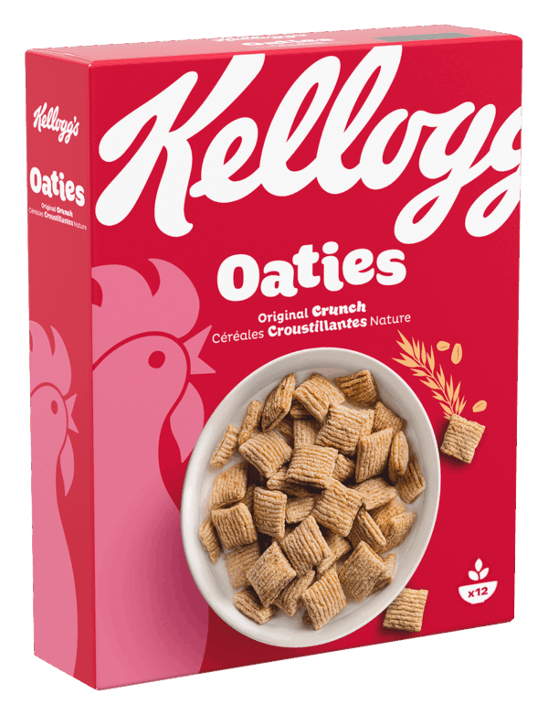 Kellogg's Oaties Cereali di Avena Integrale 360g