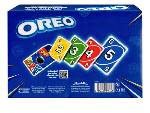 Oreo Play Pack Biscotti + Kit Carte UNO Mini 257,6g - immagine 3