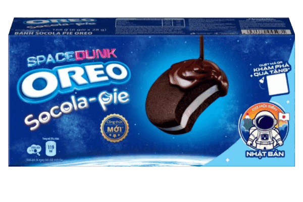 Oreo Socola-Pie Merendina ricoperta di Cioccolato 168g