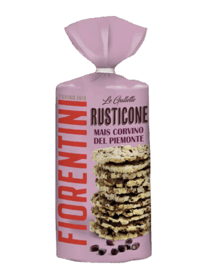 Fiorentini Rusticone Gallette con Mais Corvino del Piemonte 120g