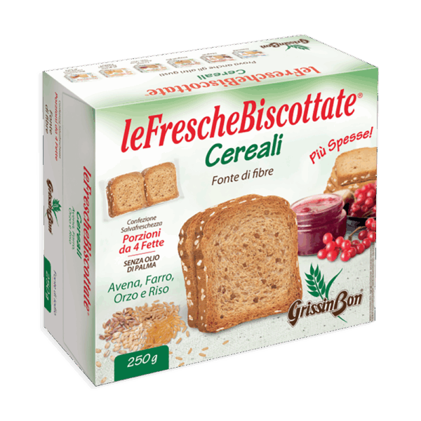 GrissinBon Fette Biscottate Cereali FrescheBiscottate 250g