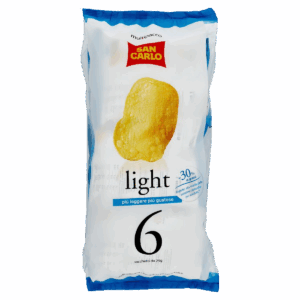 San Carlo Light Patatine Formato Multipack 6x25g, 150g