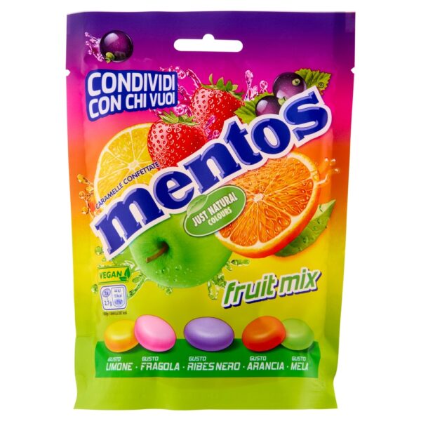 Mentos Fruit Mix gusto Frutta 160g - immagine 2