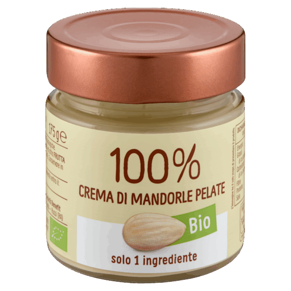 Crema di Mandorle Pelate Tostate 100% Biologica 175g - immagine 5