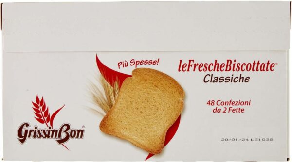 GrissinBon Le Fresche Biscottate Classiche Box 48x18g - immagine 2