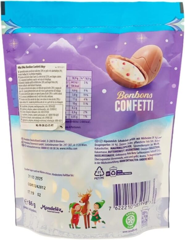 Milka Bonbons Confetti 86g